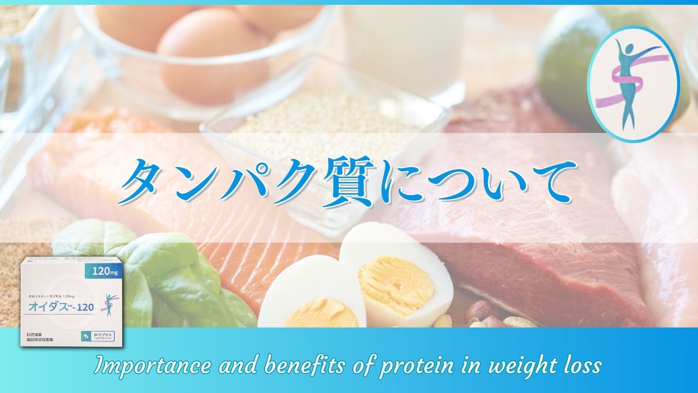 タンパク質について：健康的に減量するための活用法